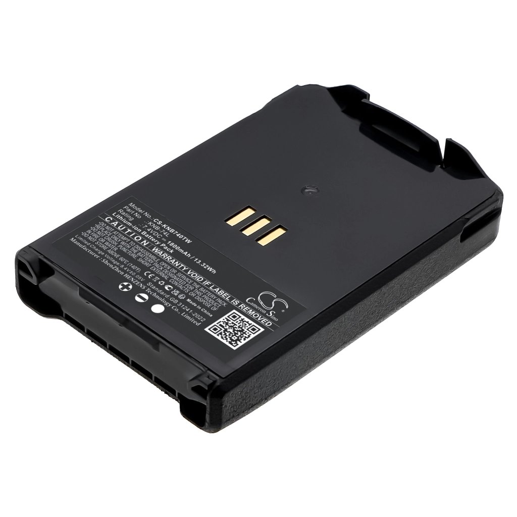 Kenwood KNB-74L,KNB-74LW,KNB-75L,KNB-75LAM,KNB-75LW 7.4V 1800mAh / 13.32Wh Two-Way Radio Battery