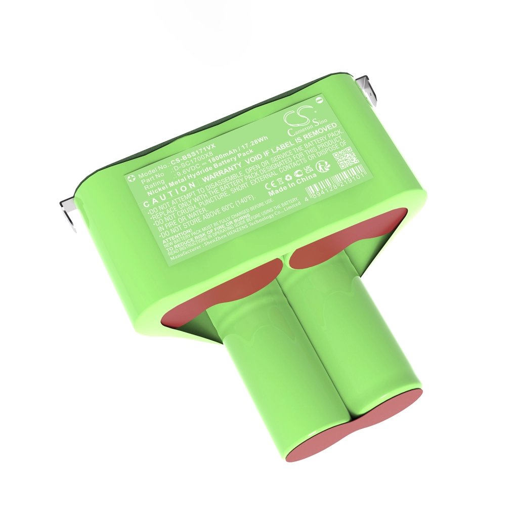 Bissell D-SC1700X8 9.6V 1800mAh / 17.28Wh putekļsūcēja akumulators
