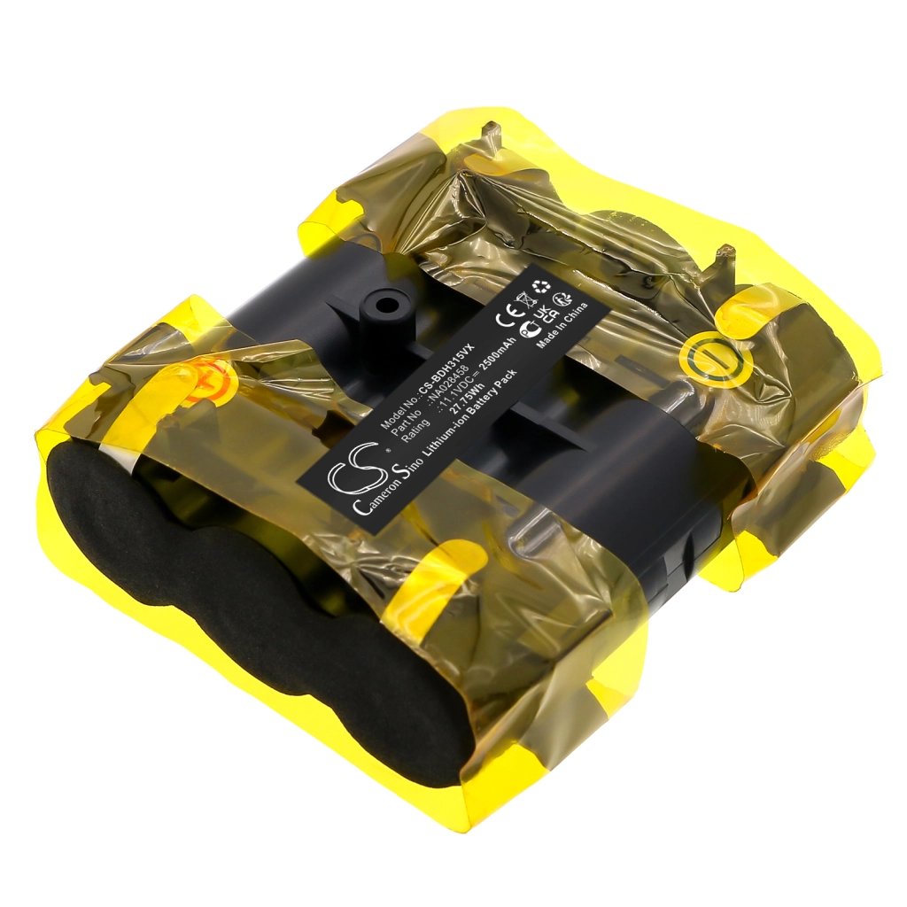 Black+Decker NA028458,D000201,N544205 11.1V 2500mAh / 27.75Wh putekļsūcēja akumulators