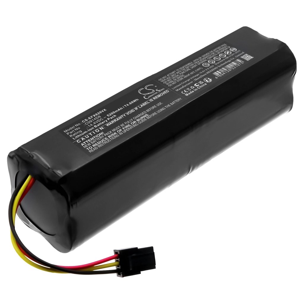 Eufy C0914D8 14.4V 5200mAh / 74.88Wh putekļsūcēja akumulators