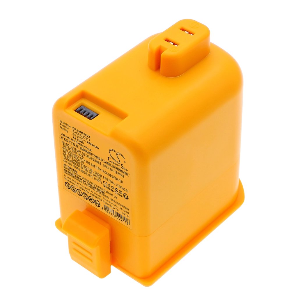 LG EAC63382214,EAC63382216 25.9V 2500mAh / 64.75Wh putekļsūcēja akumulators