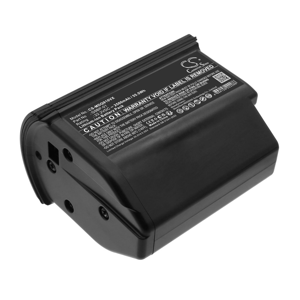 Midea G9BP-01 22.2V 2500mAh / 55.5Wh putekļsūcēja akumulators