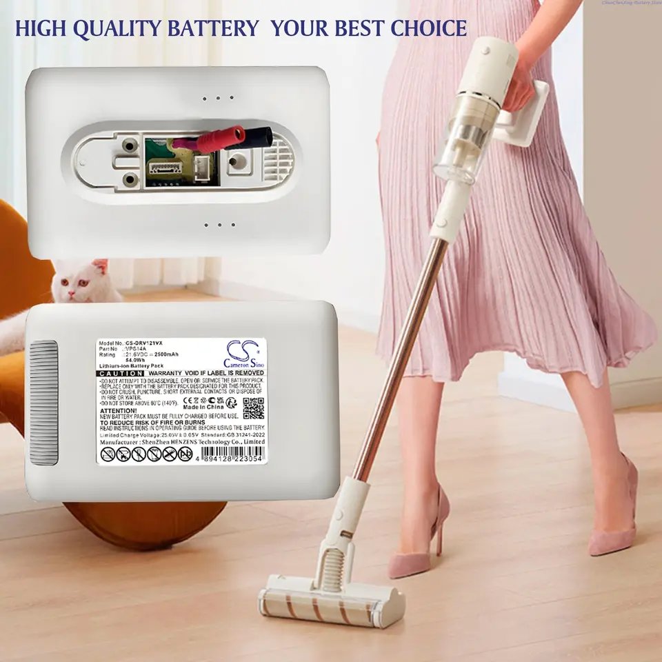 Dreame INR18650 29.6V 4000mAh / 118.4Wh putekļsūcēja akumulators