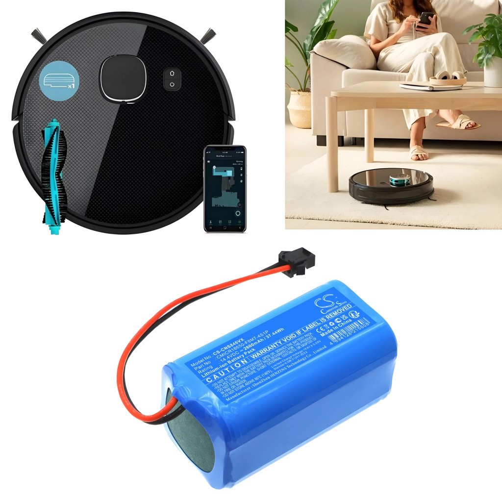 Cecotec CMICR18650-F8M7-4S1P 14.4V 2600mAh / 37.44Wh putekļsūcēja akumulators