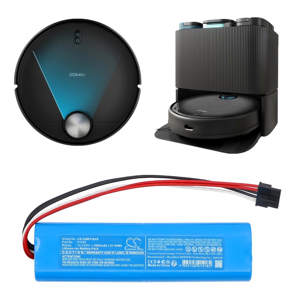 CECOTEC 91046,91046 14.4V 2600mAh / 37.44Wh аккумулятор для пылесоса