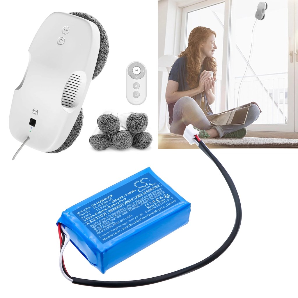 HUTT PL443048-4S 14.8V 600mAh / 8.88Wh putekļsūcēja akumulators