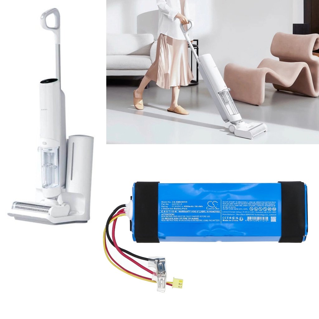 Xiaomi MJGWXDJ,SZ2101-S 21.6V 4000mAh / 86.4Wh putekļsūcēja akumulators