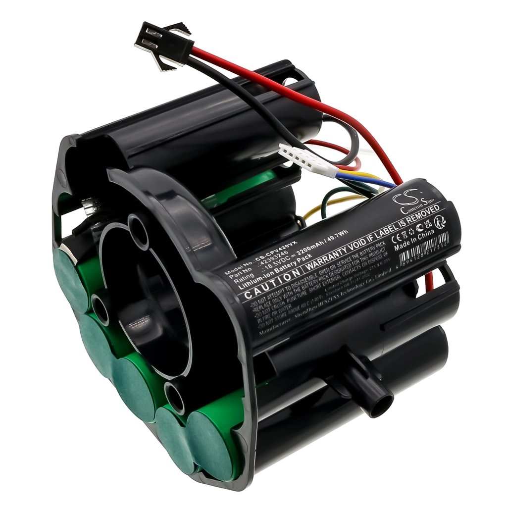 Concept 42393246,ZL-8260S0520 18.5V 2200mAh / 40.7Wh putekļsūcēja akumulators