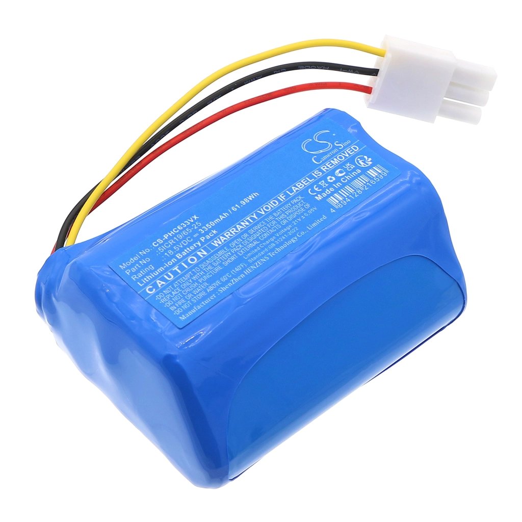 Philips 5ICR19/65-25 18.5V 3350mAh / 61.98Wh tolmuimeja aku