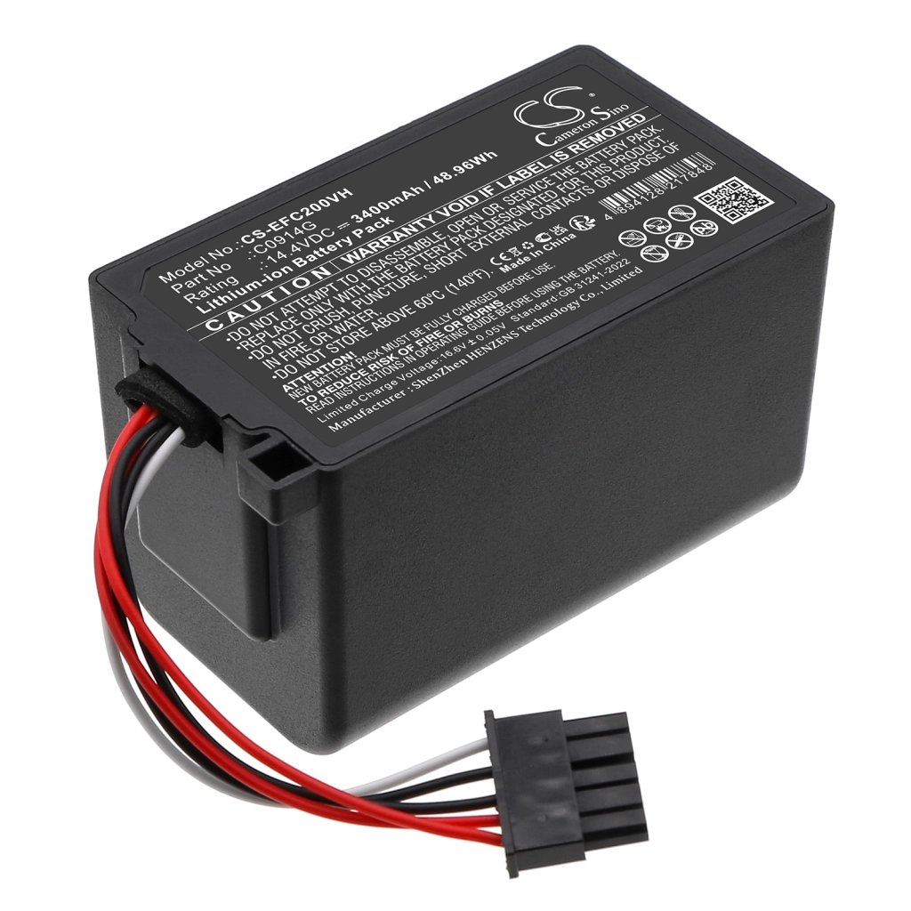 Eufy C0914G 14.4V 3400mAh / 48.96Wh Vacuum Battery