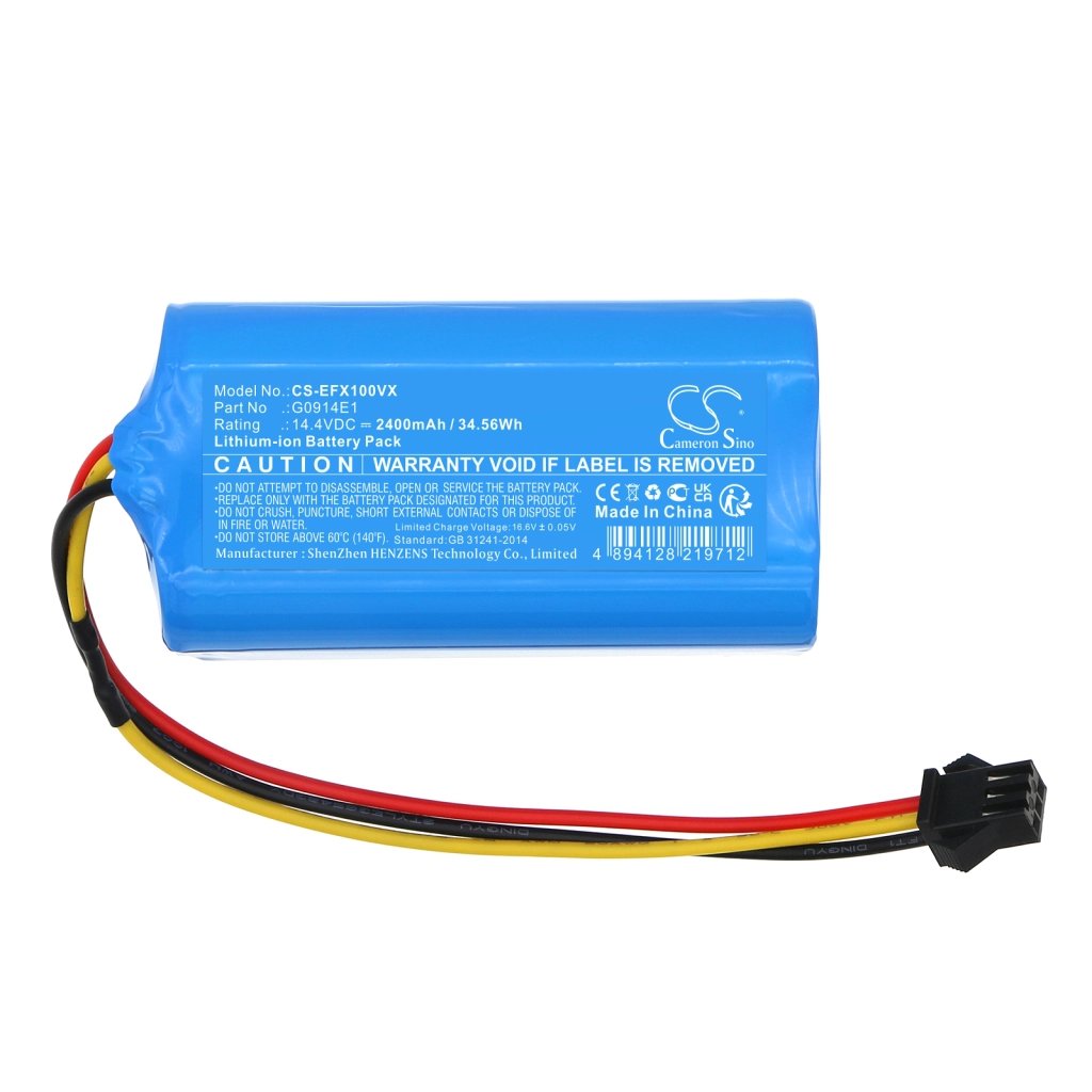 Eufy G0914E1 14.4V 2400mAh / 34.56Wh Vacuum Battery