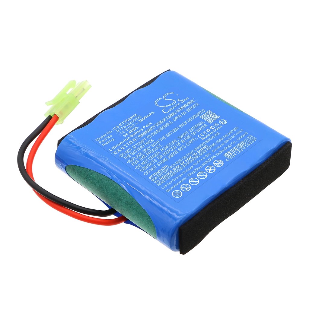 ETA ETA544200090 14.8V 2600mAh / 38.48Wh Vacuum Battery