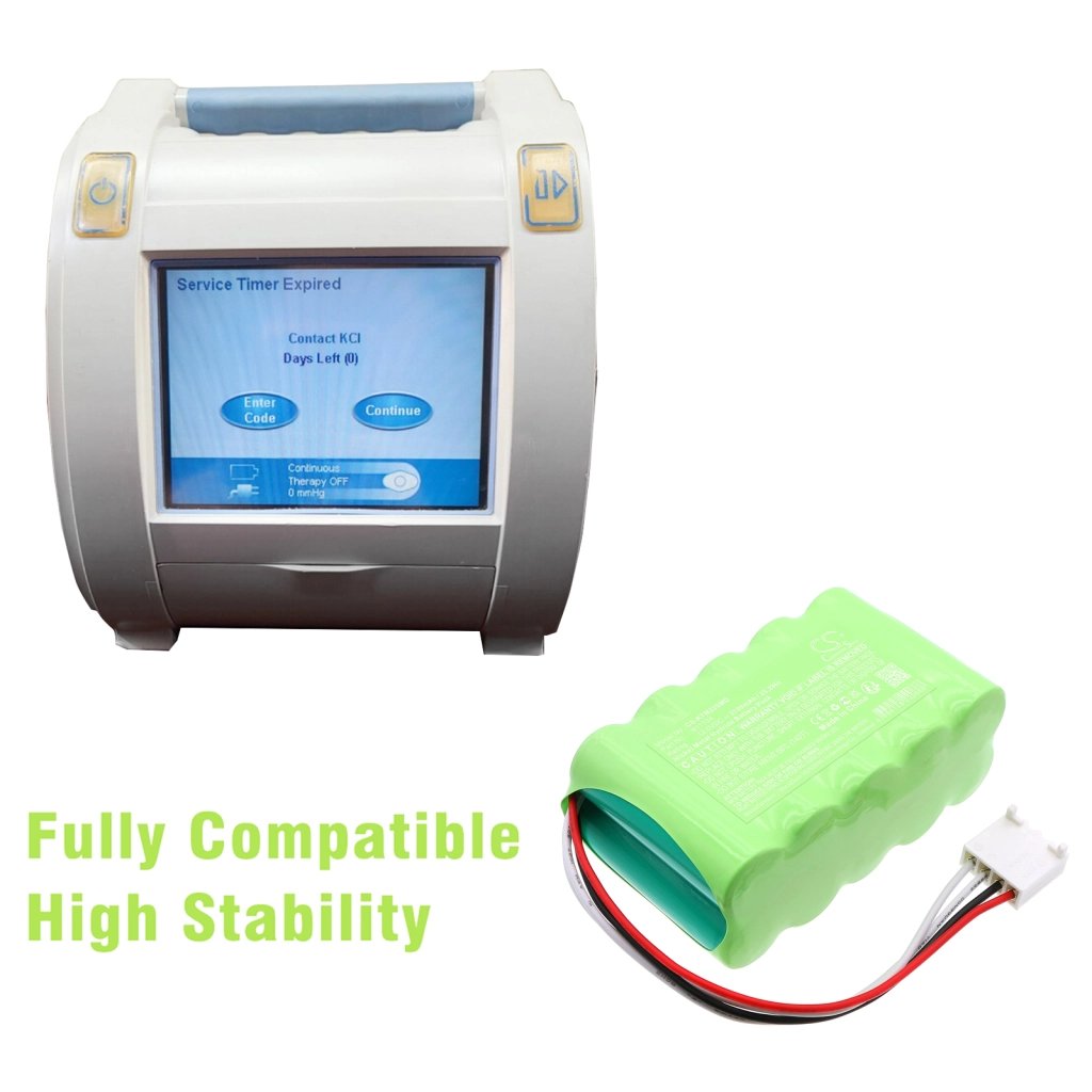 KCI 340426,60050,B11734,M3252795-A,OM0117,OM11734 12.0V 2100mAh / 25.2Wh Medical Device Battery