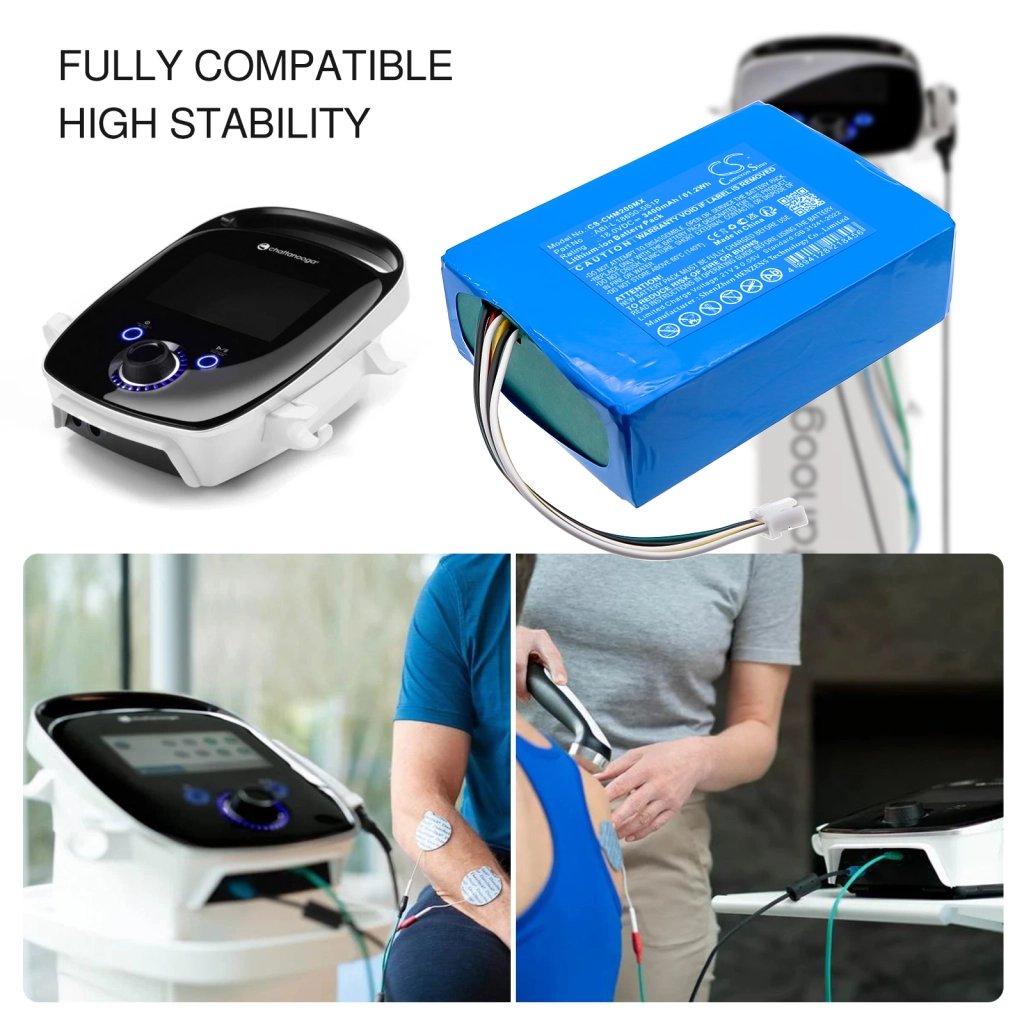 Chattanooga ABI-L 18650-5S1P,LBL-14-1086,LBL-14-1086-DV 18.0V 3400mAh / 61.2Wh meditsiiniseadme aku