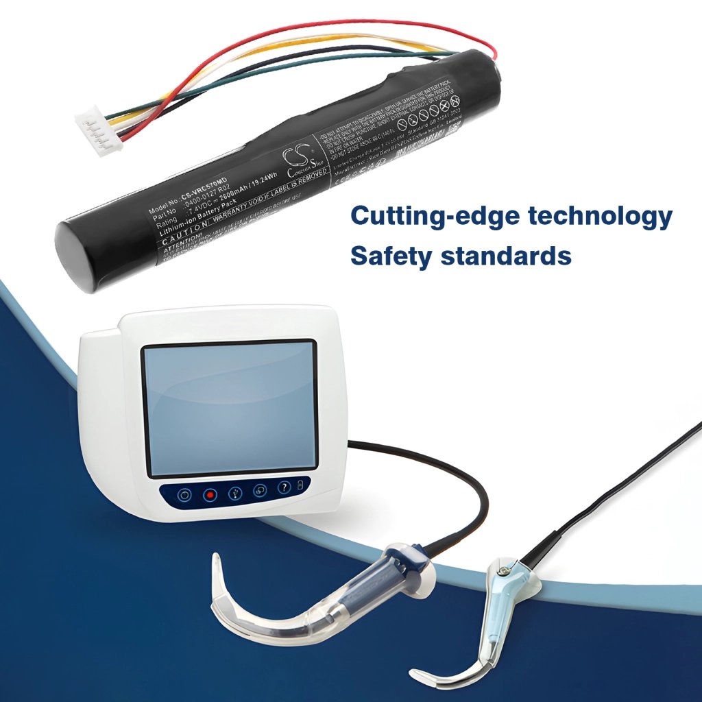 Verathon 0400-0127 R02,B11805,LIF11805,OM0109 7.4V 2600mAh / 19.24Wh Medical Device Battery