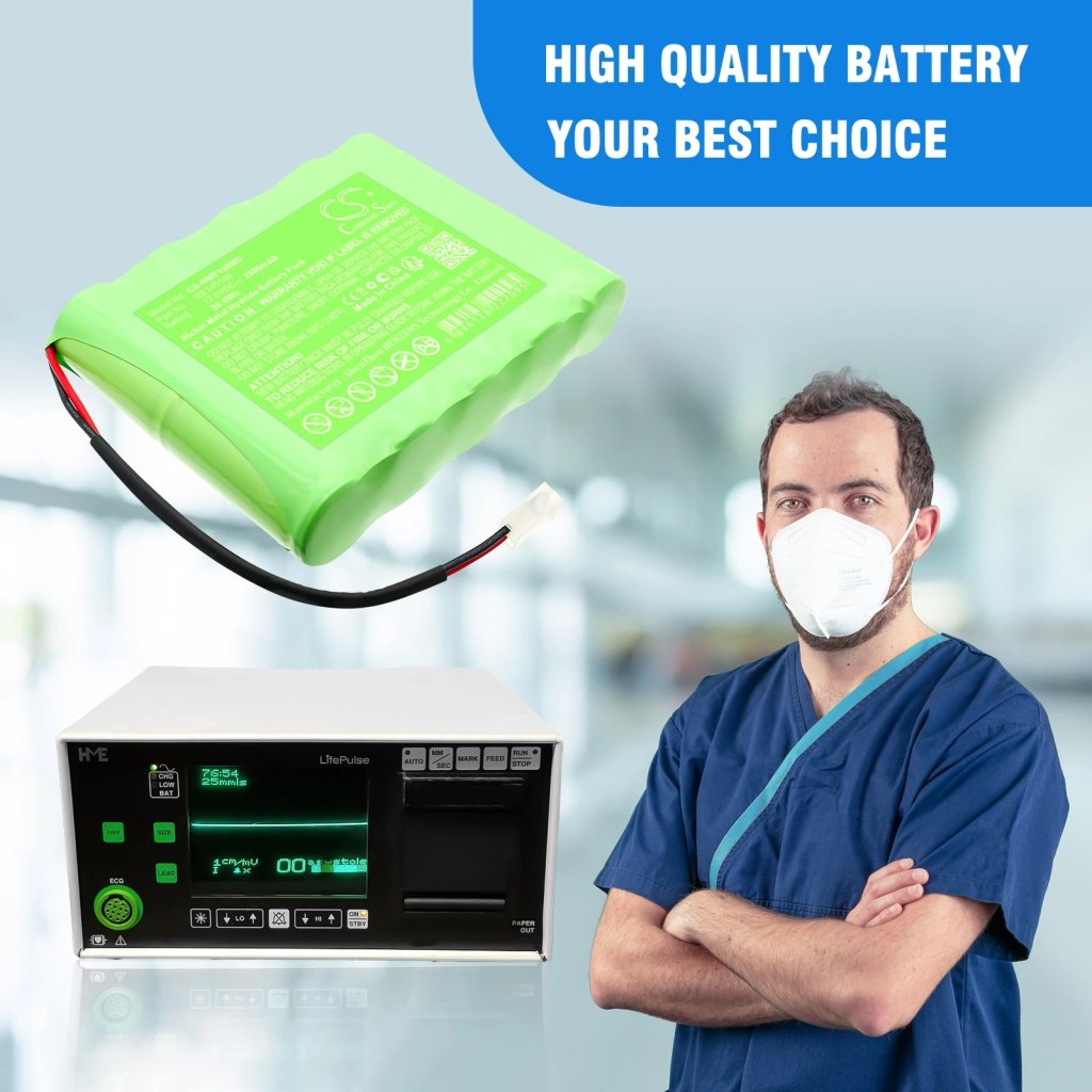HME BAT-00068,EE140108 12.0V 2500mAh / 30.0Wh Medical Device Battery