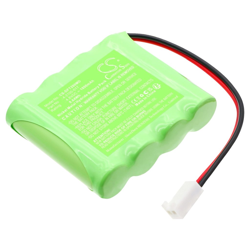 Delfi 110605,4-2100-017 4.8V 1800mAh / 8.64Wh Medical Device Battery