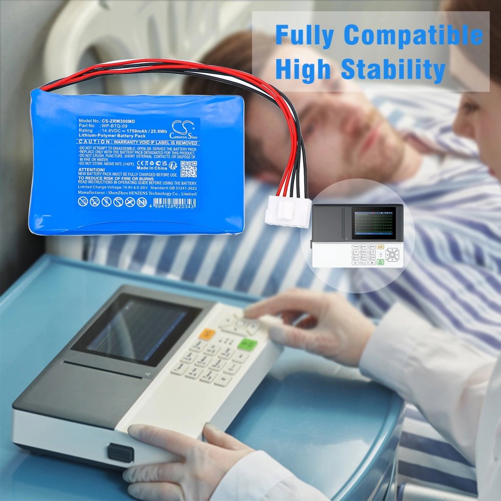 Zoncare WP-BTQ-09 14.8V 1750mAh / 25.9Wh Medical Device Battery