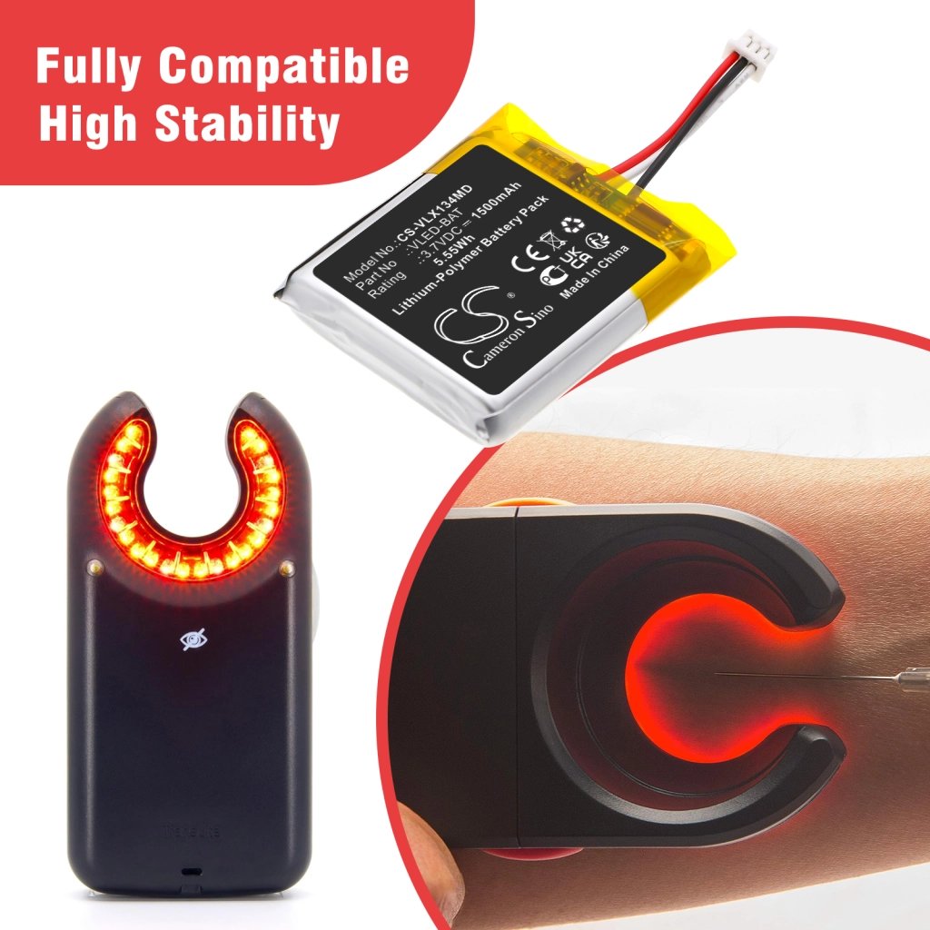 TransLite VLED-BAT 3.7V 1500mAh / 5.55Wh Medical Device Battery