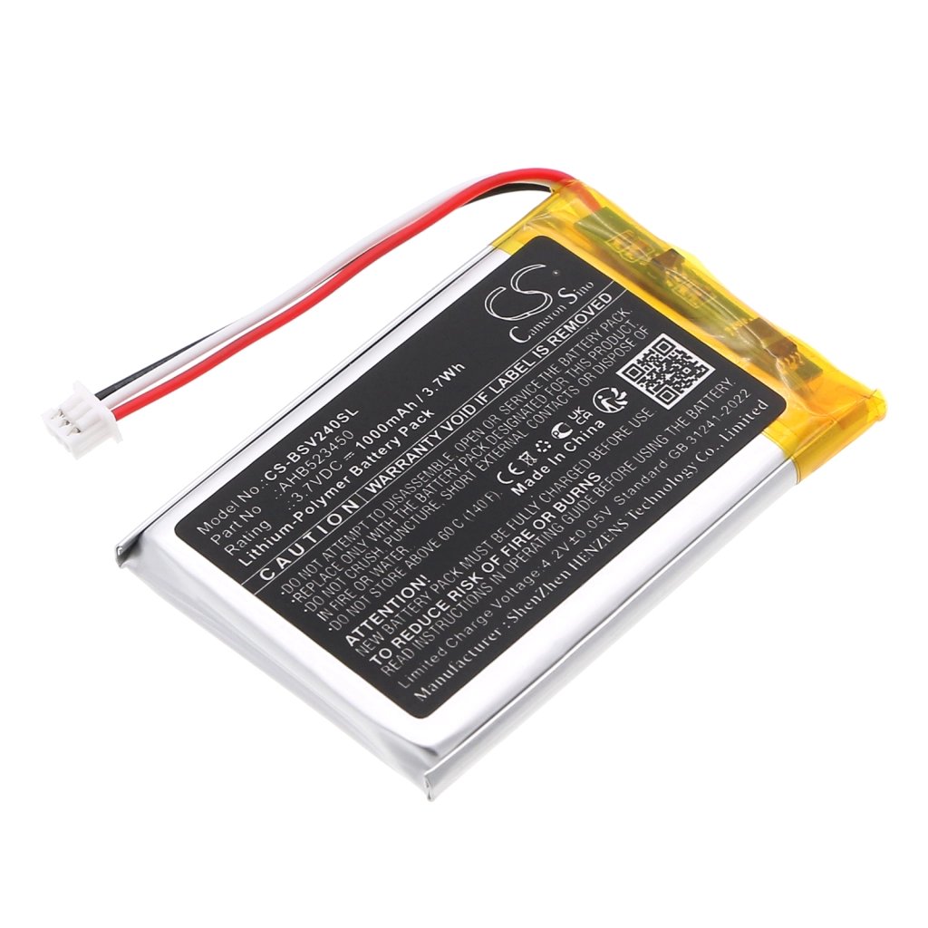 Babysense AHB523450 3.7V 1000mAh / 3.7Wh beebimonitori aku