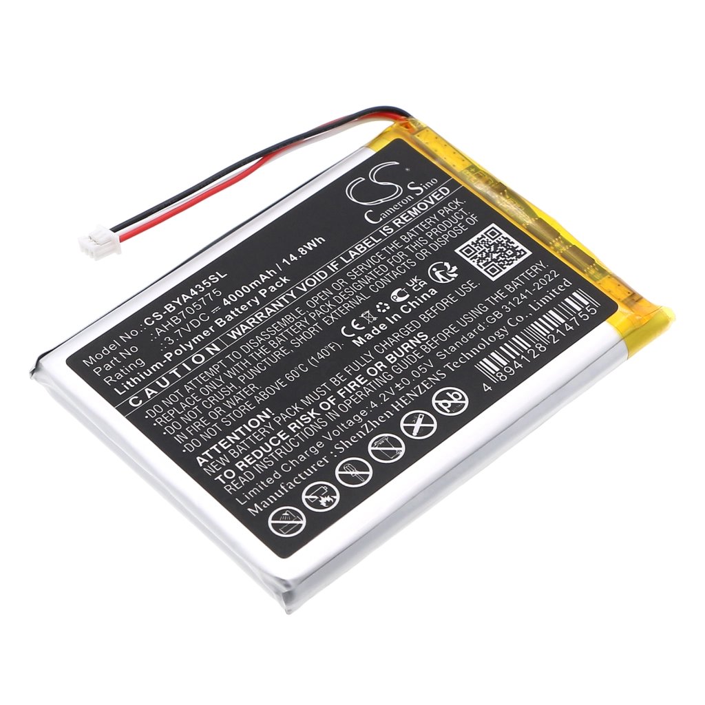 Babymoov AHB705775 3.7V 4000mAh / 14.8Wh beebimonitori aku