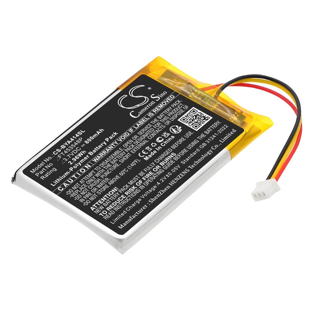 Babymoov FT453548P 3.7V 800mAh / 2.96Wh beebimonitori aku