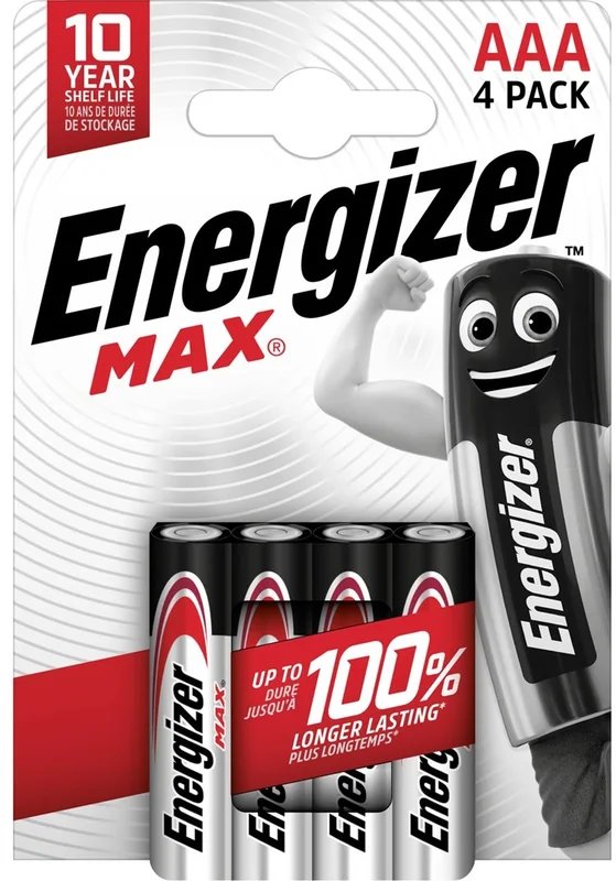 Energizer Max LR03 AAA BL4 baterija