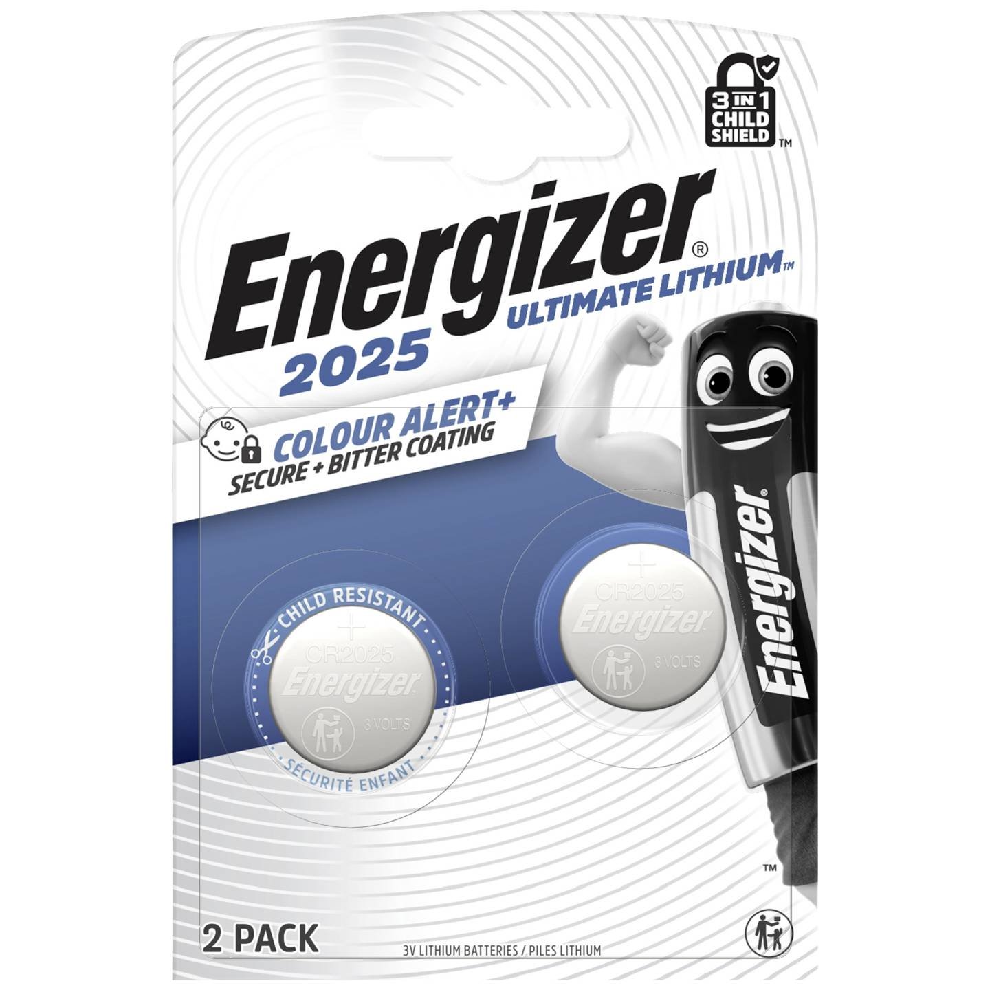 Energizer Ultimate Lithium CR2025 BL2 paristo