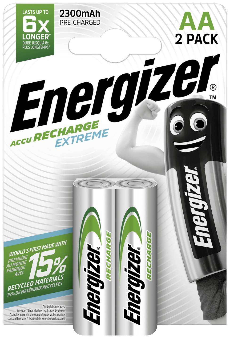 Energizer Extreme HR6 AA 2300mAh aku 2-pakk