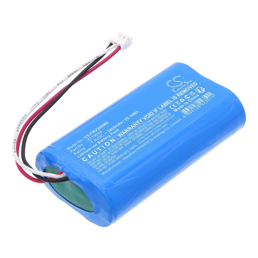 Fresenius Z179044,Z179971,Z179985 7.4V 3400 mAh / 25.16 Wh meditsiiniseadme aku