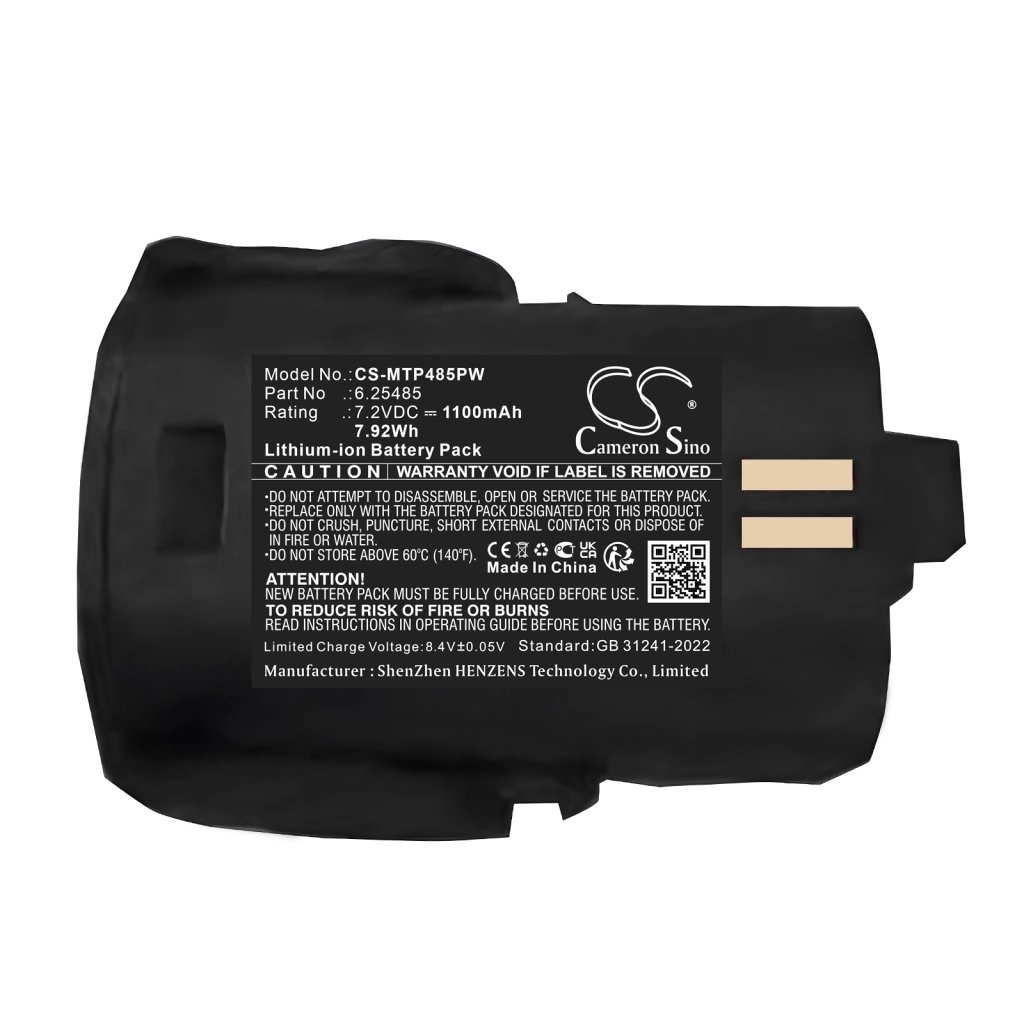 Metabo  7.2V 1100 mAh / 7.92 Wh työkalun akku