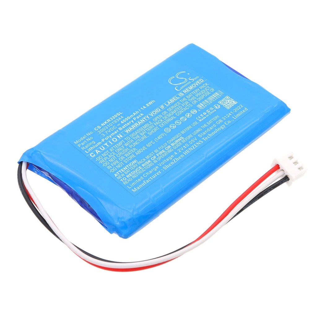 Novker 20031019344 3.7V 4000 mAh / 14.8 Wh akumulators