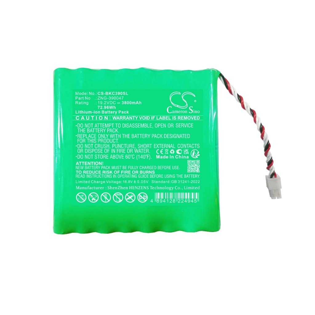 Beckman ZNG-390047 19.2V 3800 mAh / 72.96 Wh PLC patarei