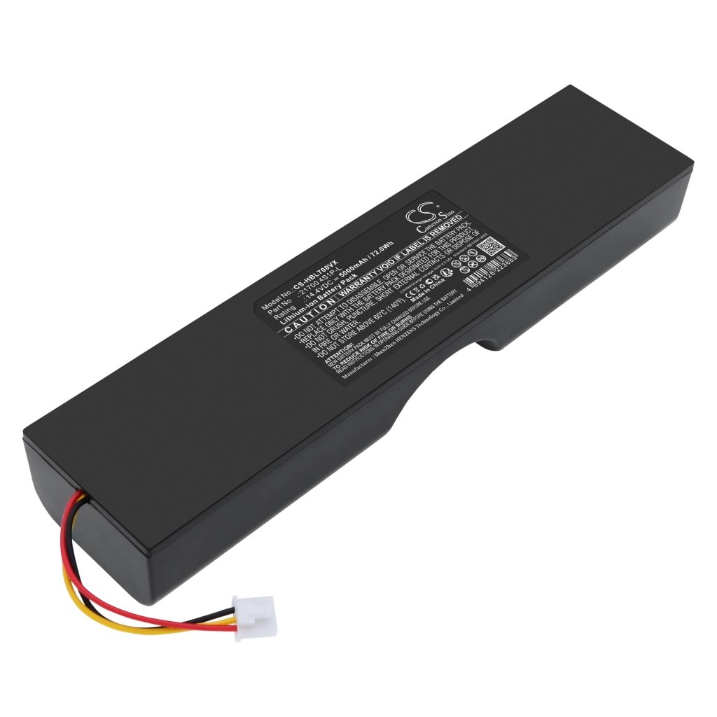 HOBOT 21700 4S1P-L 14.4V 5000 mAh / 72 Wh putekļsūcēja akumulators