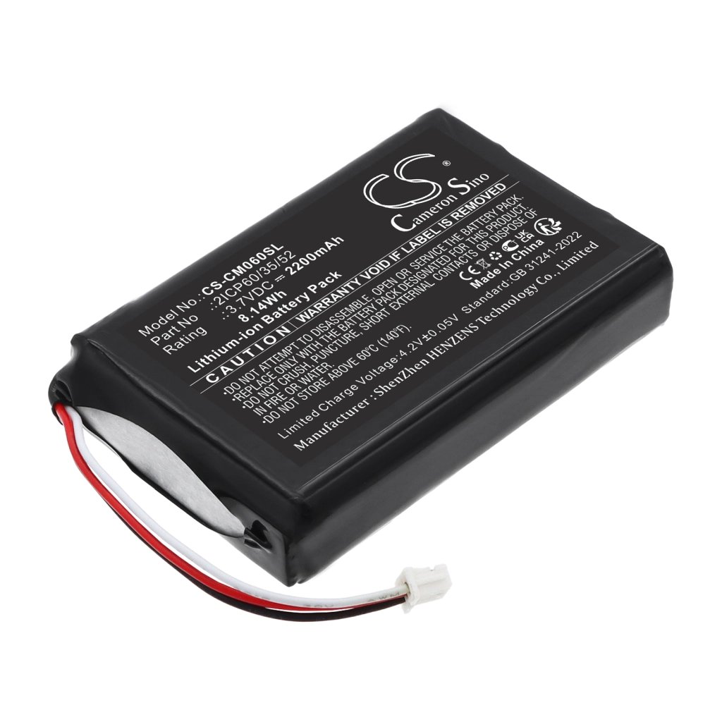 Custom Battery Pack 2ICP60/35/52 3.7V 2200mAh aku
