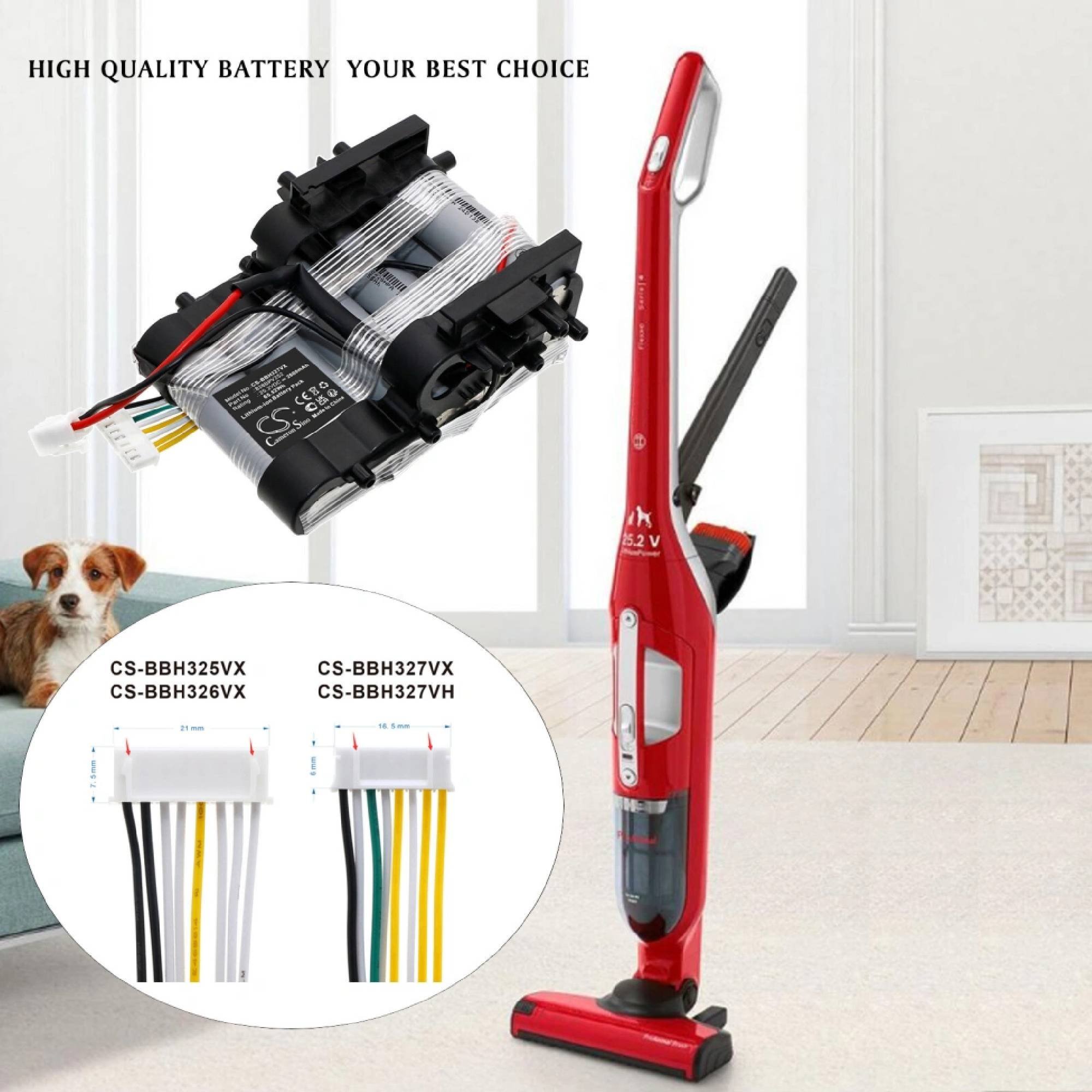 Bosch  828BPV252,12026529, NV-BFXX 25.2V 2600 mAh / 65.52 Wh tolmuimeja aku