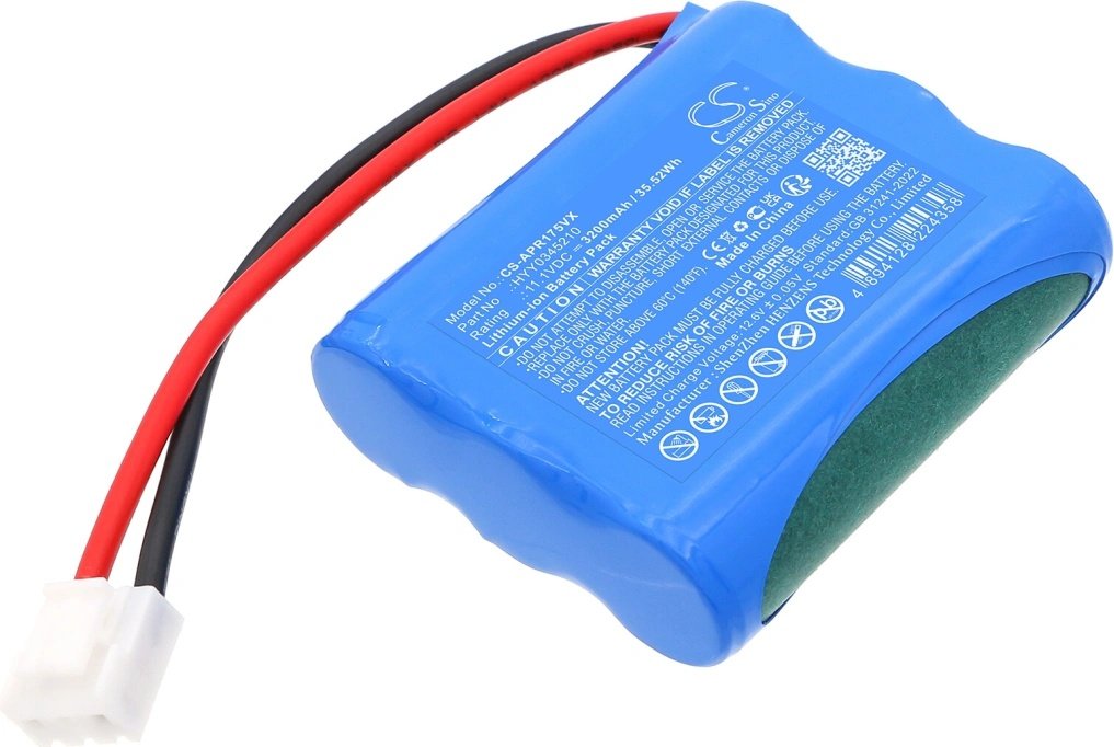 Aiper HYY0345210 11.1V 3200 mAh / 35.52 Wh tolmuimeja aku