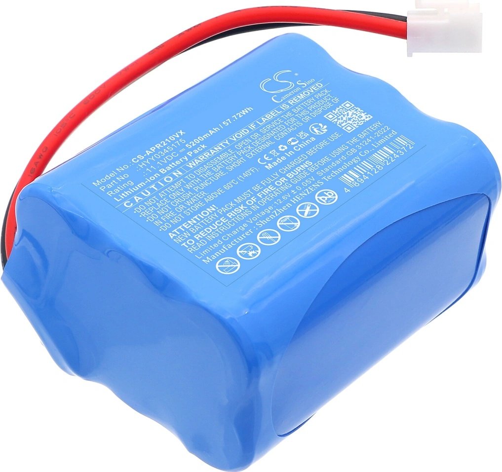 Aiper HYY0345175 11.1V 5200 mAh / 57.72 Wh tolmuimeja aku