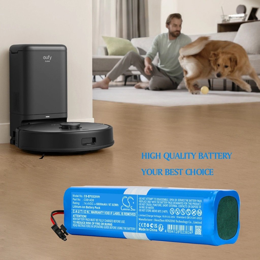 Eufy C0914D8 14.4V 6800 mAh / 97.92 Wh tolmuimeja aku