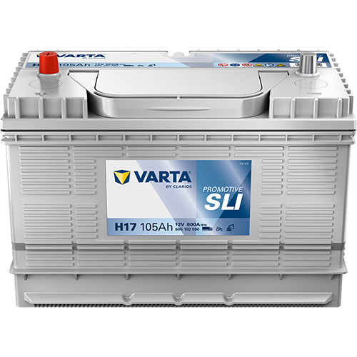 Varta H17 12V 105Ah 800A Promotive SLI 330x172x240mm akumulatora +-