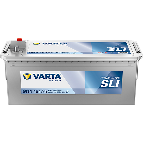 Varta M11 154Ah 1150A Promotive SLI 513x189x223mm käivitusaku +-