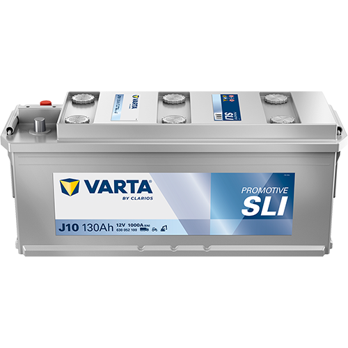 Varta J10 12V 135Ah 1000A Promotive SLI 514x175x210mm käynnistysakku +-