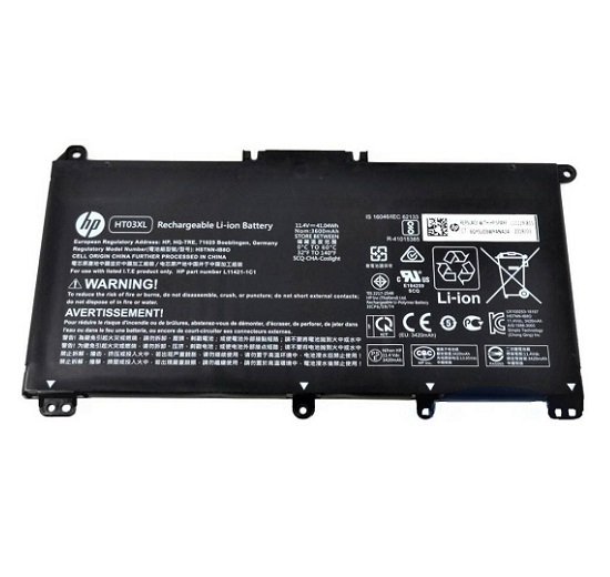 HP HT03XL Pavilion 14, 15, X360 11.55V 4600mAh / 54Wh Li-ion kannettava tietokonen akku