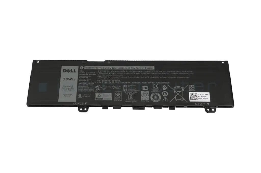 Dell F62G0 Inspiron 13, Vostro 11.55V 3333mAh / 39Wh Li-ion kannettava tietokonen akku