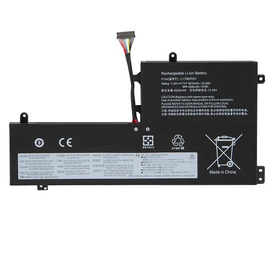 Lenovo L17C3PG1, L17L3PG1 Legion Y7000, Y530-15ICH, Y540 11.55V 4950mAh / 58Wh kannettava tietokonen akku