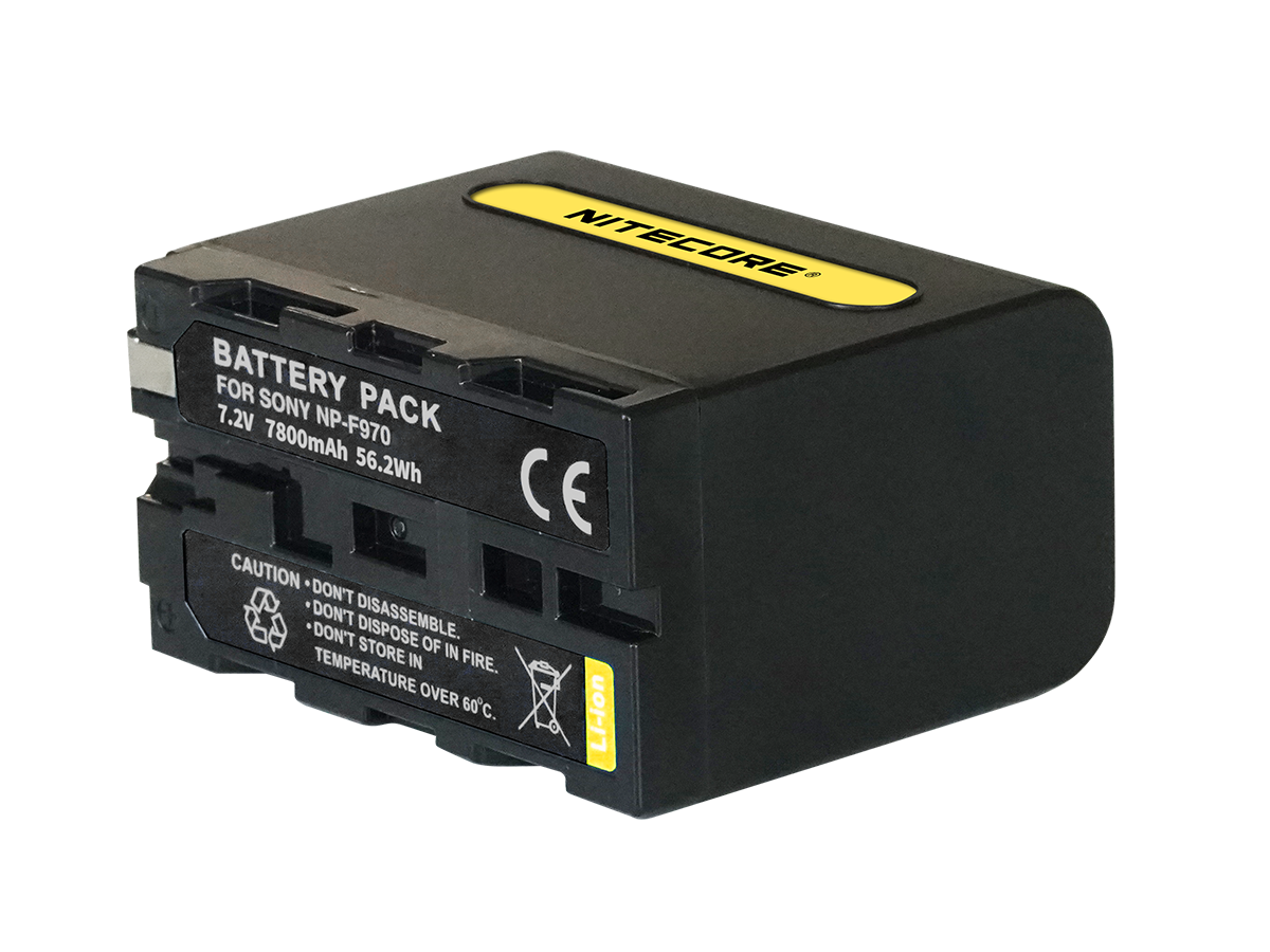 Nitecore NP-F970 Sony аккумулятор камеры 7800 mAh