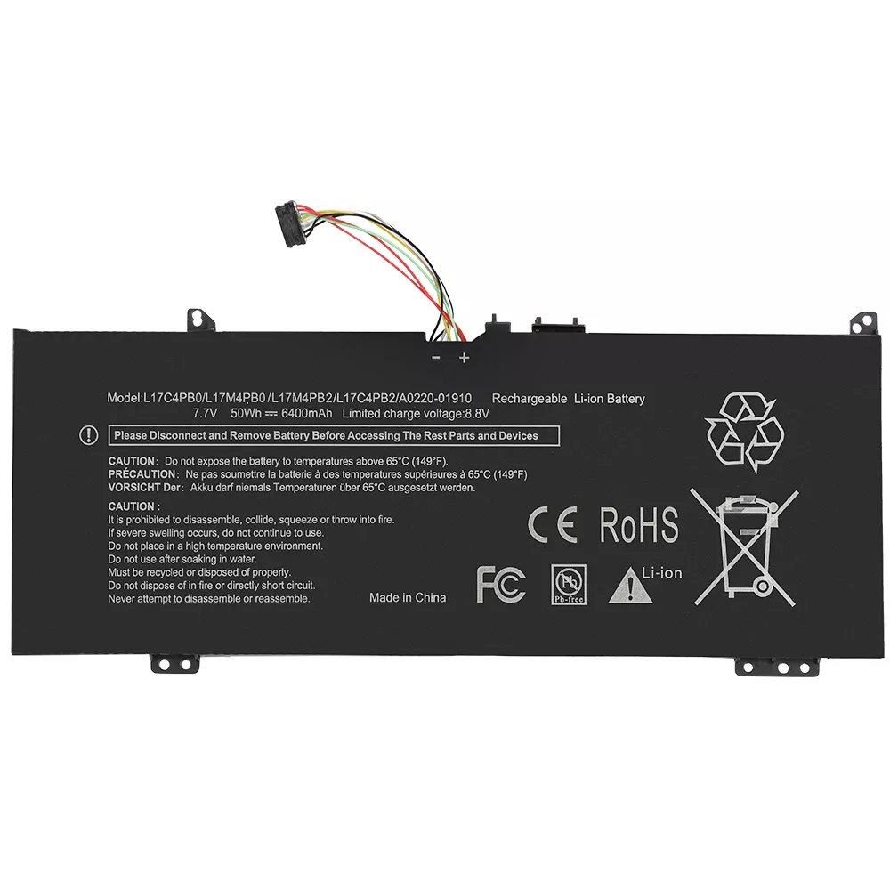 Lenovo L17C4PB0, L17M4PB0 IdeaPad, Flex, Yoga 7.7V 6400mAh / 50Wh kannettava tietokonen akku