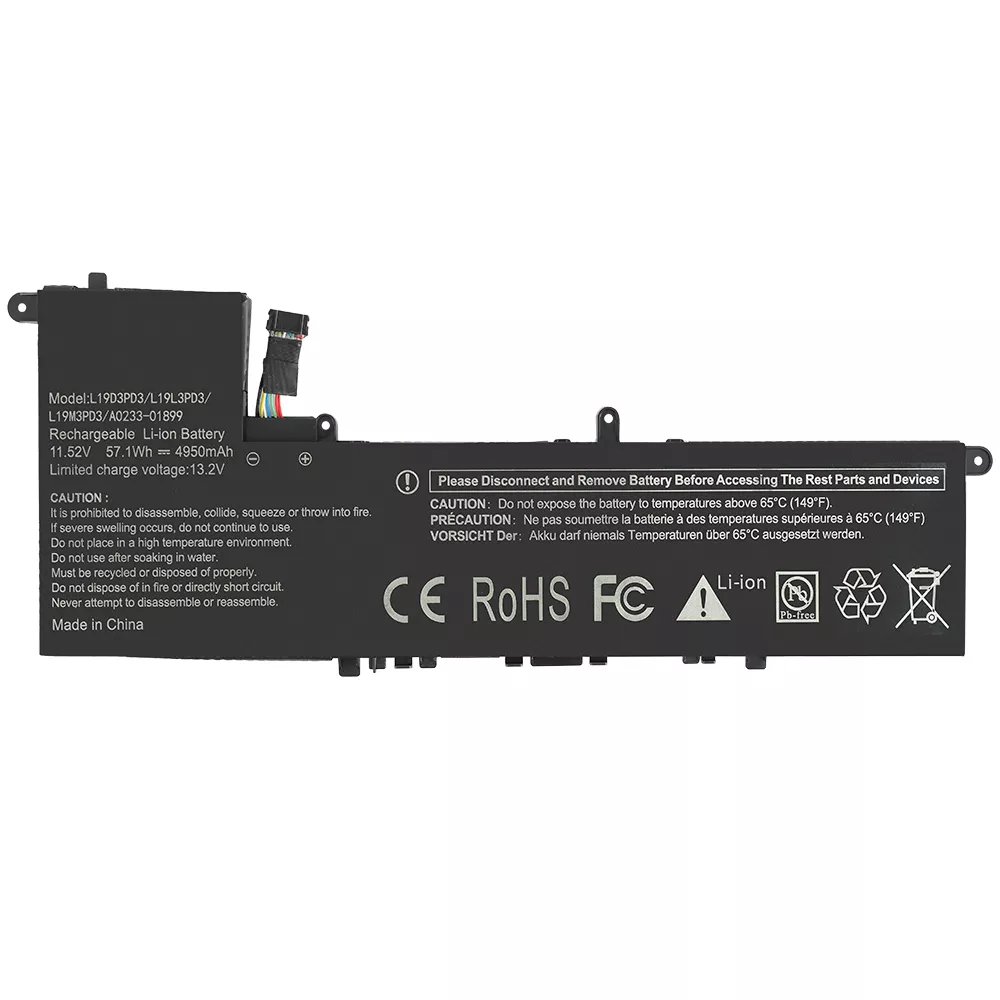 Lenovo L19D3PD3 IdeaPad S540-13 models 11.52V 4950mAh / 57.1Wh kannettava tietokonen akku