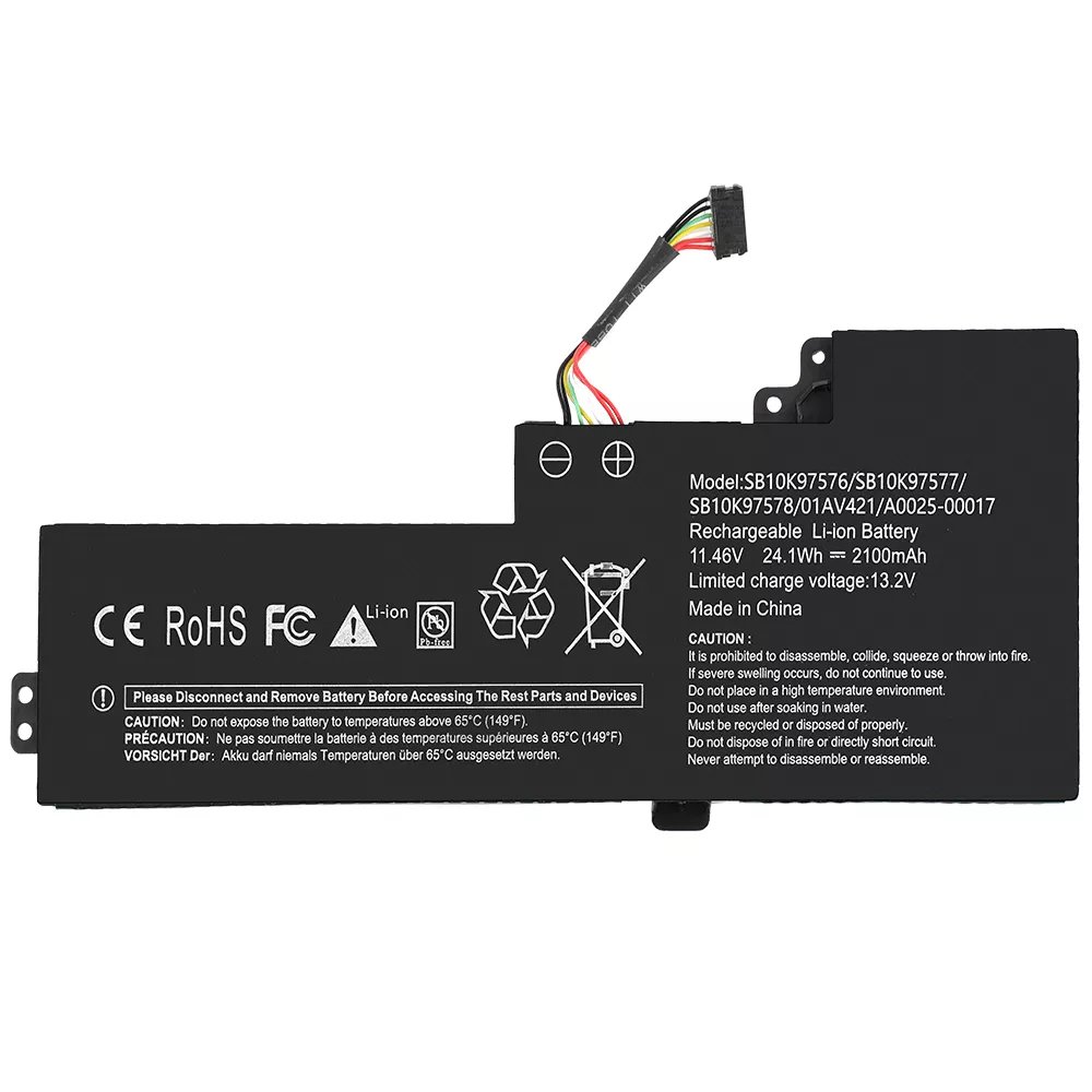Lenovo SB10K97576 ThinkPad A485, A475, T470, T480, TP25 11.46V 2100mAh / 24.1Wh kannettava tietokonen akku