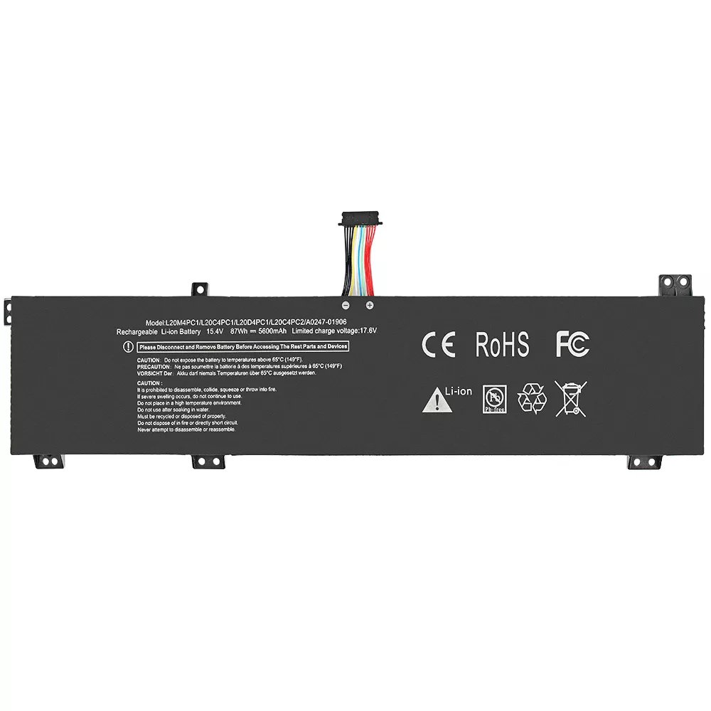 Lenovo L20M4PC1 Legion 5 Pro 15ACH6, Legion 7 16ACH6H series 15.4V 5600mAh / 87Wh sülearvuti aku
